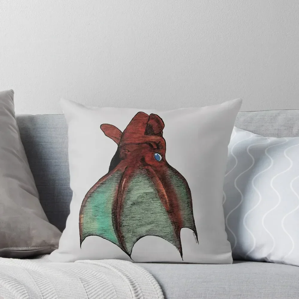 

Vampire Squid Color, Semi-Transparent Webbing Throw Pillow Cushions Anime Sofas Covers pillow