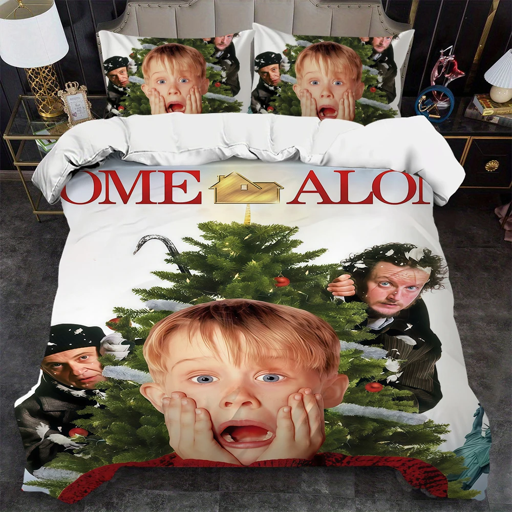 

Home Christmas A-Alone Duvet Cover Set Soft Wash Bed 3 Piece Summer Comfortable Student Dormitory Home Baby Bedding Best seller