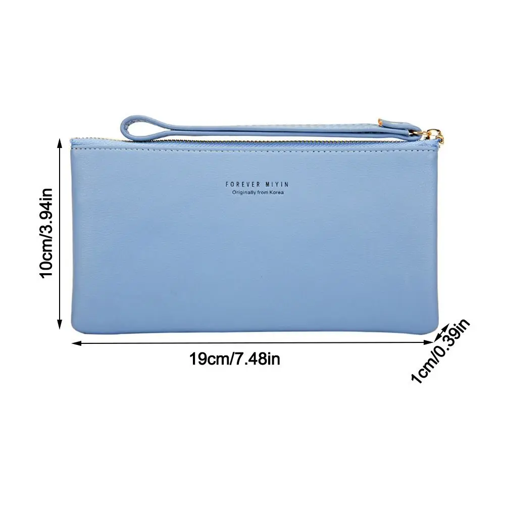 Gifts With Touch Screen Long Mobile Phones Wallet Portable Large Capacity Women's Thin Purse Visual Card Holder
