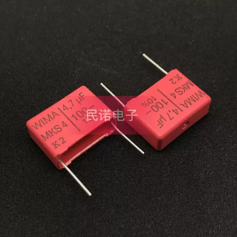 10-100pcs new Weima capacitor WIMA FKP2 63V 0.0047UF 63V 472 4700PF with a pin spacing of 5mm