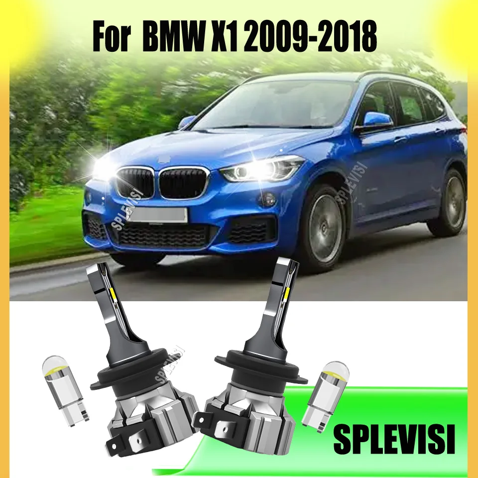 

H7 LED Headlight Bulb, 150W 15000LM Per Set, High Low Beam For BMW X1 2009 2010 2011 2012 2013 2014 2015 2016 2017 2018