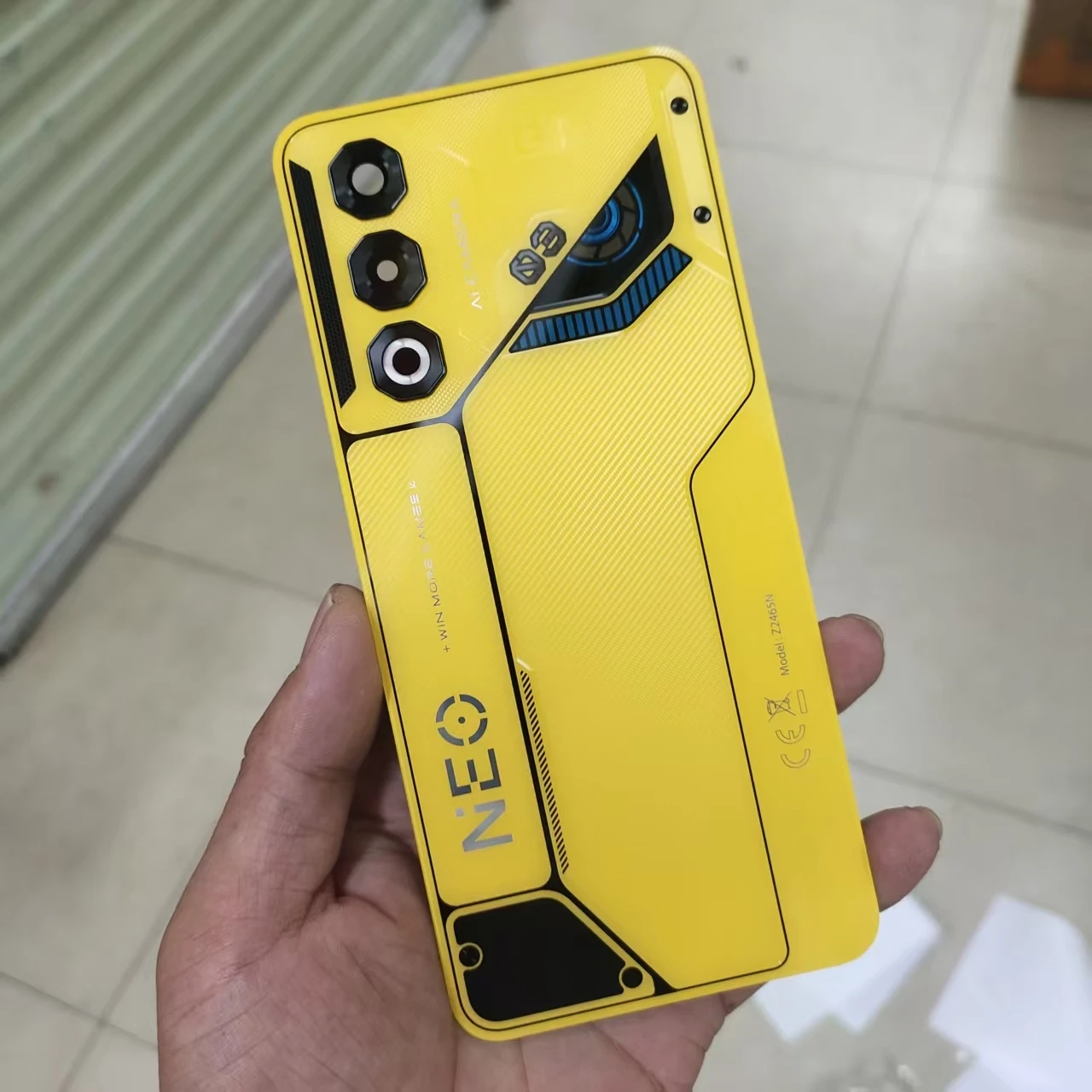 For ZTE Nubia Neo 3 GT Z2465N Back Glass Battery Cover Rear Housing Case Replacement with Camera Lens image 3