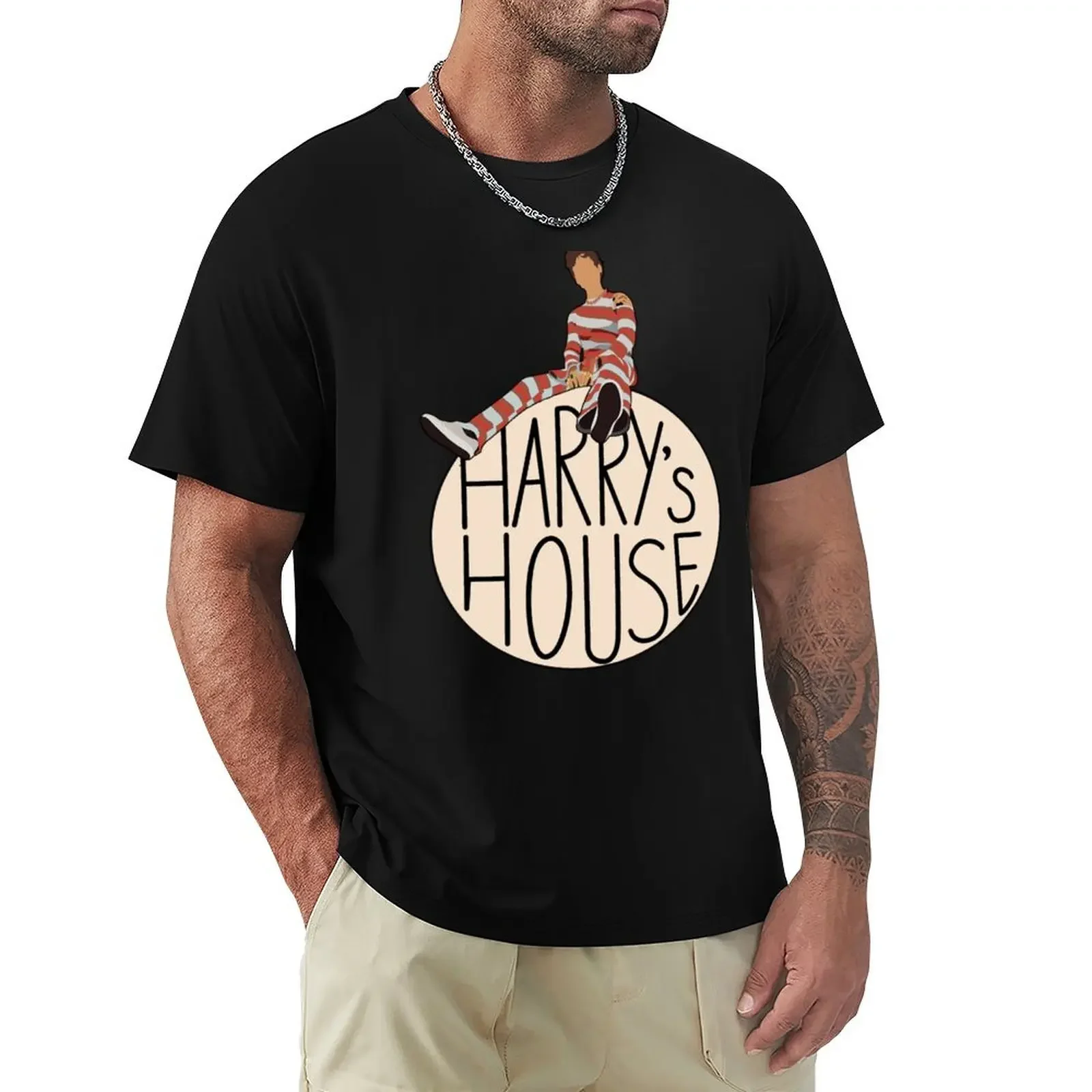 

House Retro T-Shirt tees new edition man t shirt blue archive men clothings