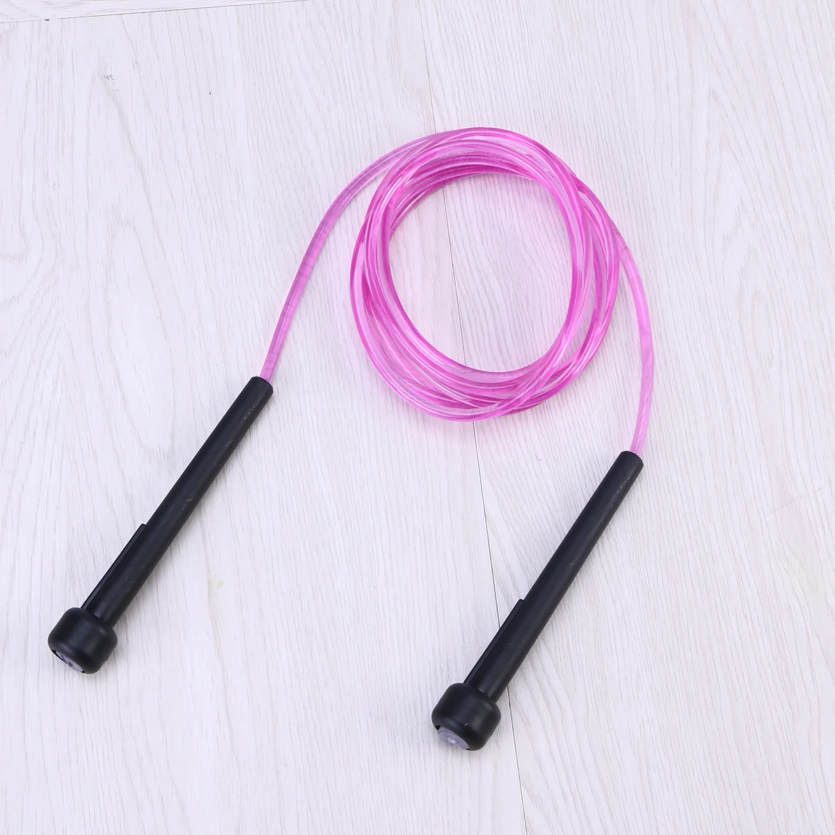 

6 pcs 3 Meters Pvc Jump For Adults Students Anti-Slip Plastic Handles Durable Speed Skipping Rope Cardio Training Exercise Sport