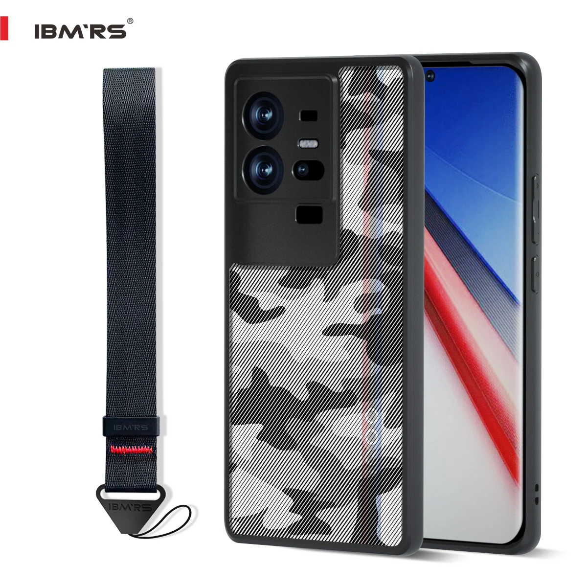 

Gaming Case for iQOO 11 Pro / 11S / 11, Military Camo Heavy Duty Shockproof Cover with Anti-Slip Grip, Matte Hard Back Case