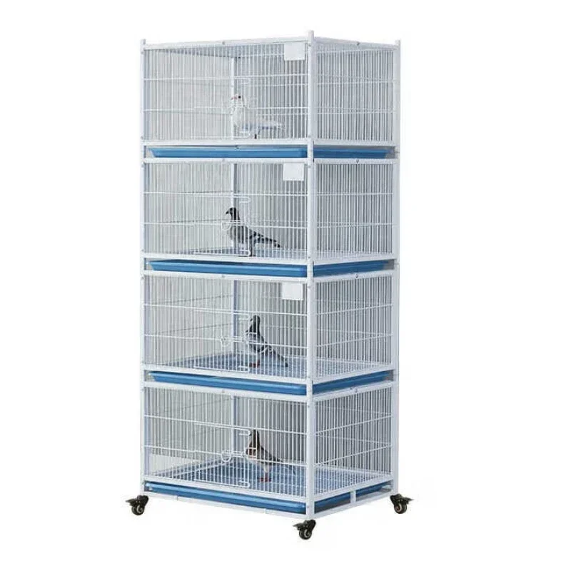 Pigeon cage bold encryption anti-mouse weasel public shed pairing cage carrier pigeon racing pigeon observation cage household