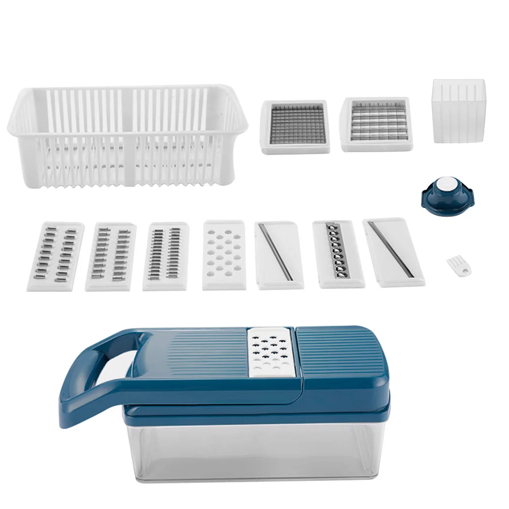 

1 комплект овощерезки, многофункциональная кухонная слайсер, универсальная терка для резки чеснока, имбиря, моркови и фруктов