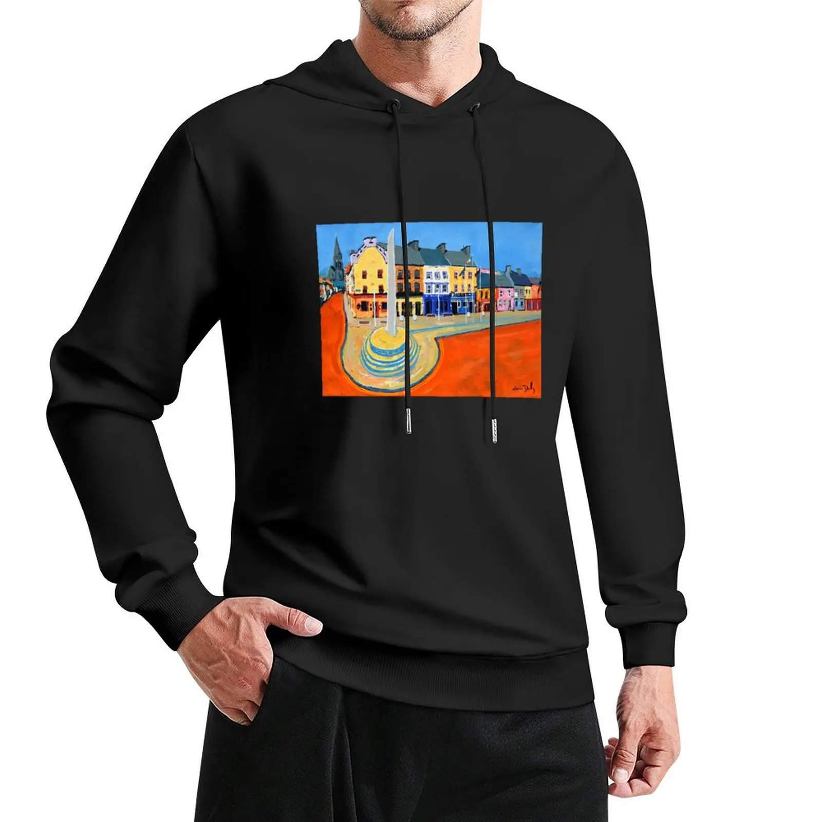 

Clifden (County Galway, Ireland) Pullover Hoodie blouse big size hoodie