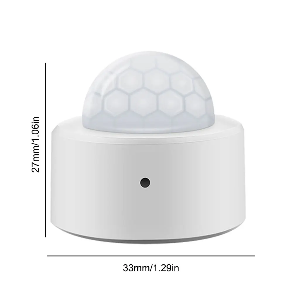 PIR 무선 모션 감지기, 배터리 전원, 홈 보안 보호 경보 시스템, Tuya Zigbee용 모션 센서
