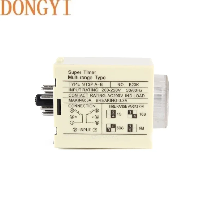 High quality Time relay two sets of delay ST3PA-A / ST3PA-B /ST3PA-C /ST3PA-D /ST3PA-E /ST3PA-F/ST3PA-G