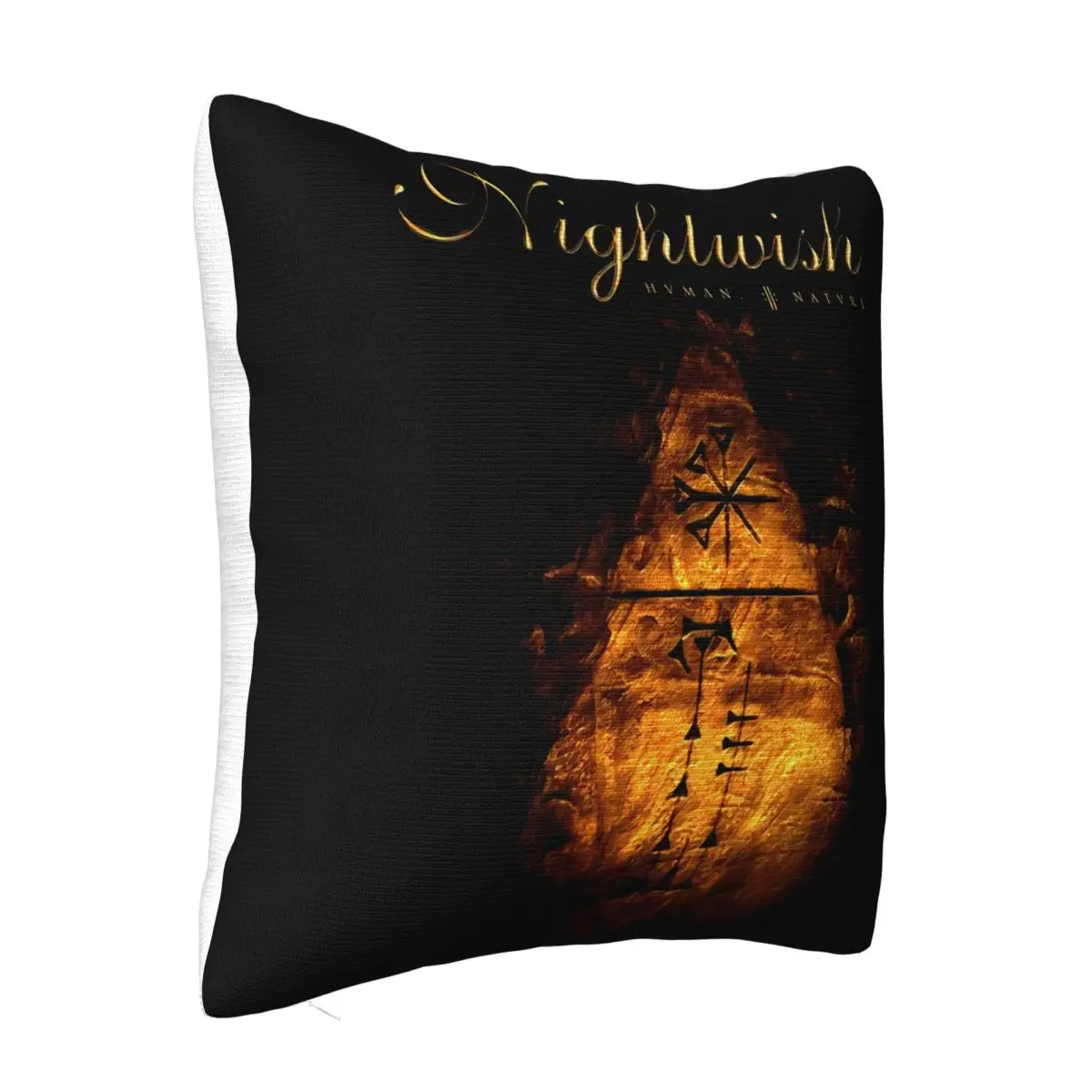 Official Licensed Nightwish Human Ii Nature Symphonic Metal Winter Womens Party Woman Pillow Case