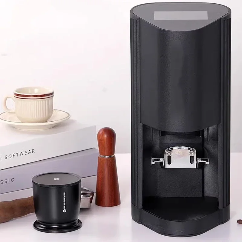 58.5 مللي متر التلقائي سدادة قهوة لمس اسبريسو العبث 58 مللي متر الكهربائية العبث قابل للتعديل 110-240 فولت شقة أو تموج تامب