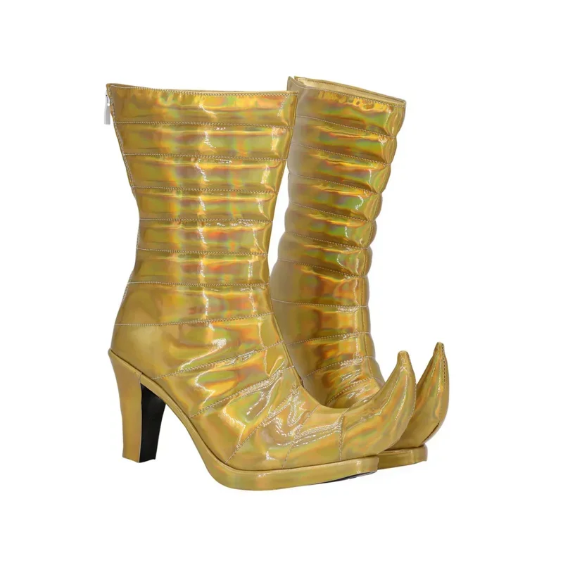 JoJo's Bizarre Adventure Dio Brando, zapatos de Cosplay, botas, disfraces de fiesta de Carnaval de Halloween, accesorio de talla europea