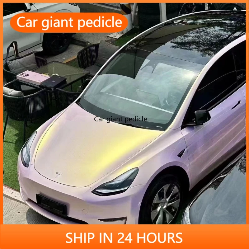 

Highest qualityGloss Glazed Pink vinyl Wrap Film Car Wrap Film Non degumming Non fading quality Warranty 1.52M*17M roll