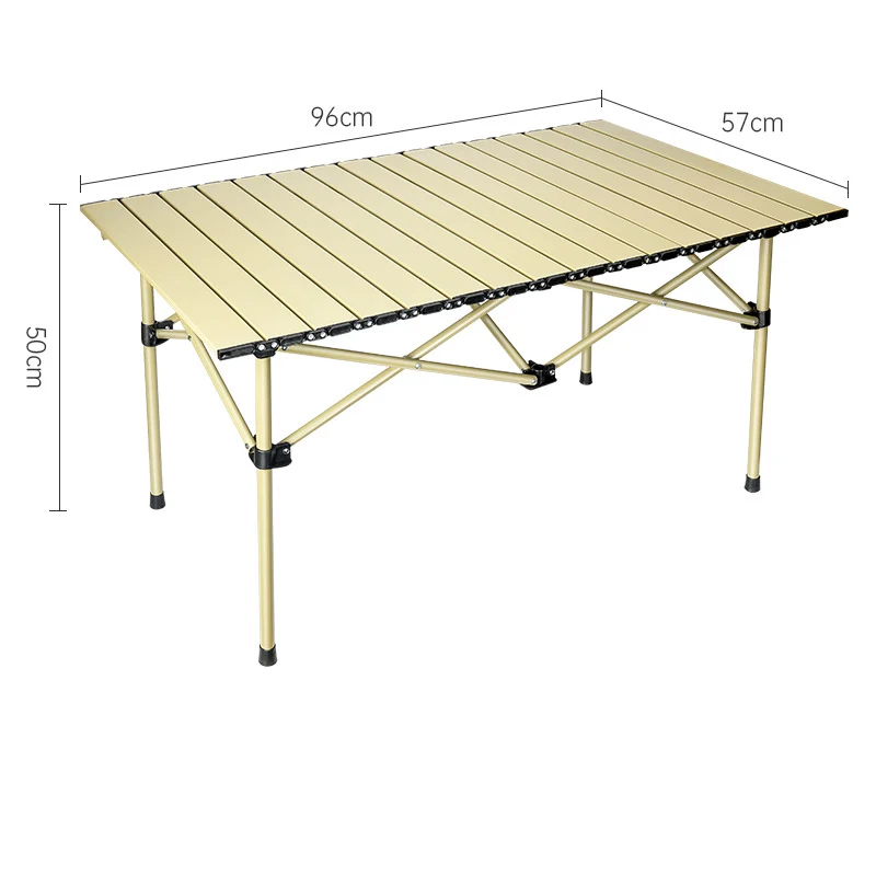 

Новый дизайн Сверхлегкий алюминиевый складной походный стол OEM ODM Складной стол для пикника Регулируемый по высоте складной походный стол