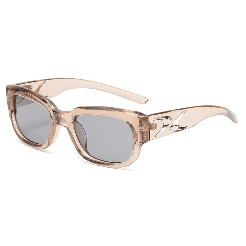 Occhiali da sole quadrati donna uomo occhiali da sole incredibili sfumature verdi Designer di lusso di marca Vintage Retro UV400 Oculus Femme Gafas