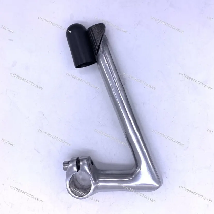 Aluminum Alloy Negative Angle Goose Head Forward Extension 80 * 25.4 * 22.2 * 180MM Retro Handle Bicycle Riser Head Tube
