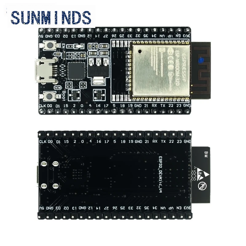 Основная плата ESP32-DevKitC Плата разработки ESP32 ESP32-WROOM-32D ESP32-WROOM-32U