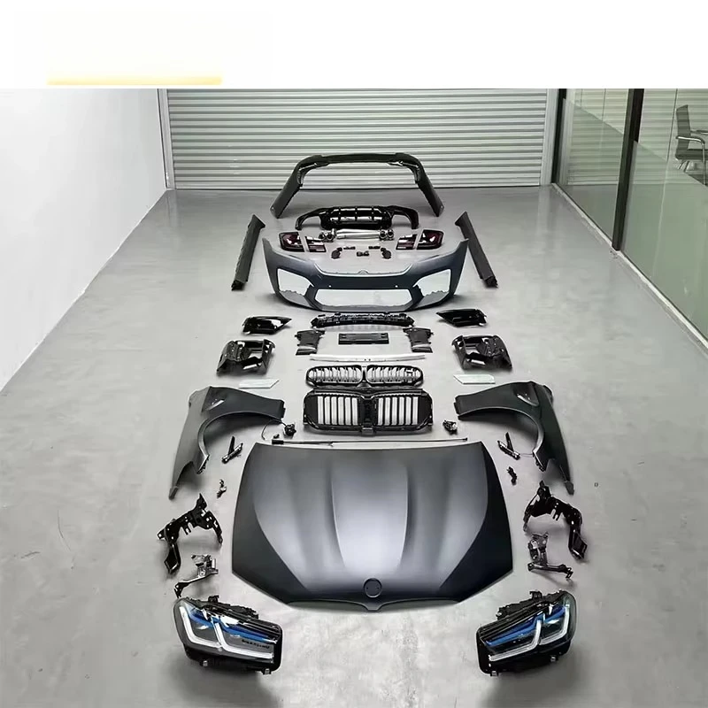 

SJC Auto Bodykit For BMW 5 Series Car Parts Bodykit F10 F18 2011-2017 Facelift Side Skirt Front And Rear Bumper Grille Diffuser