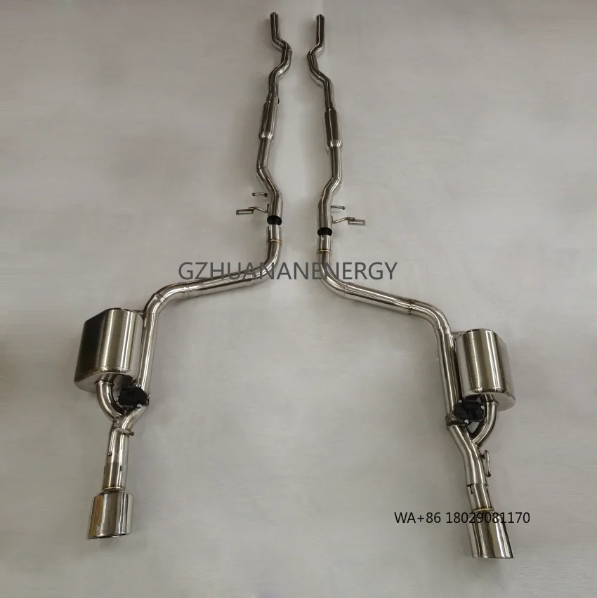 

Выхлопная система Valvetronic с клапанами для XJL 3.0T, нержавеющая сталь 304, глушитель и выхлопные трубы, цена от производителя OEM