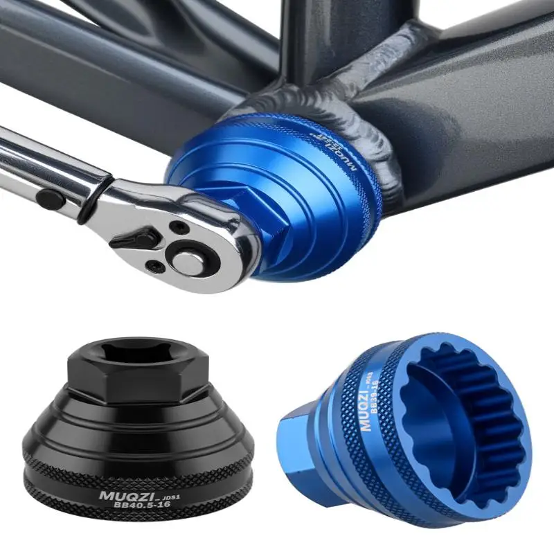 Bike Bottom Bracket Remover Tool Non Slip Grip Heavy Duty Long Lasting for Professional Road Bicycle Repair Jobs