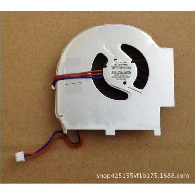 Peça de Substituição para Ventilador de Resfriamento do Lenovo IBM ThinkPad T60 T60P, Componente de Reparo para Manutenção de Notebooks