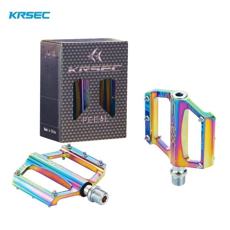 KRSEC XR5 Mountain Bike Pedal 267g/Pair Aluminium Alloy Bearing Pedals 105X83mm Bicycle Parts