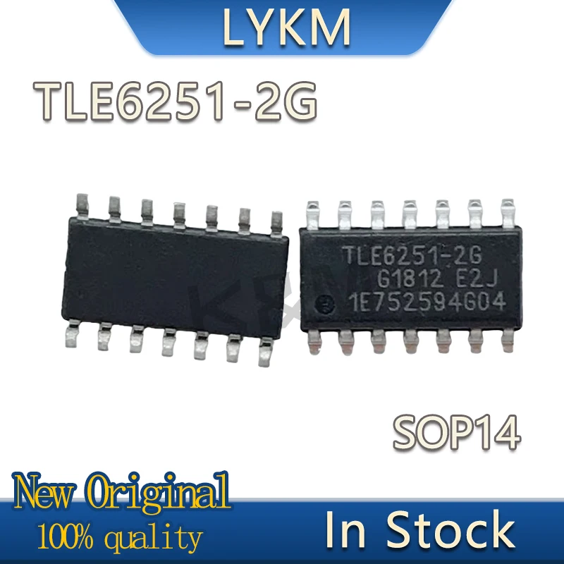 

5-10/PCS New Original TLE6251-2G SOP14 The car computer board is fragile chip In Stock