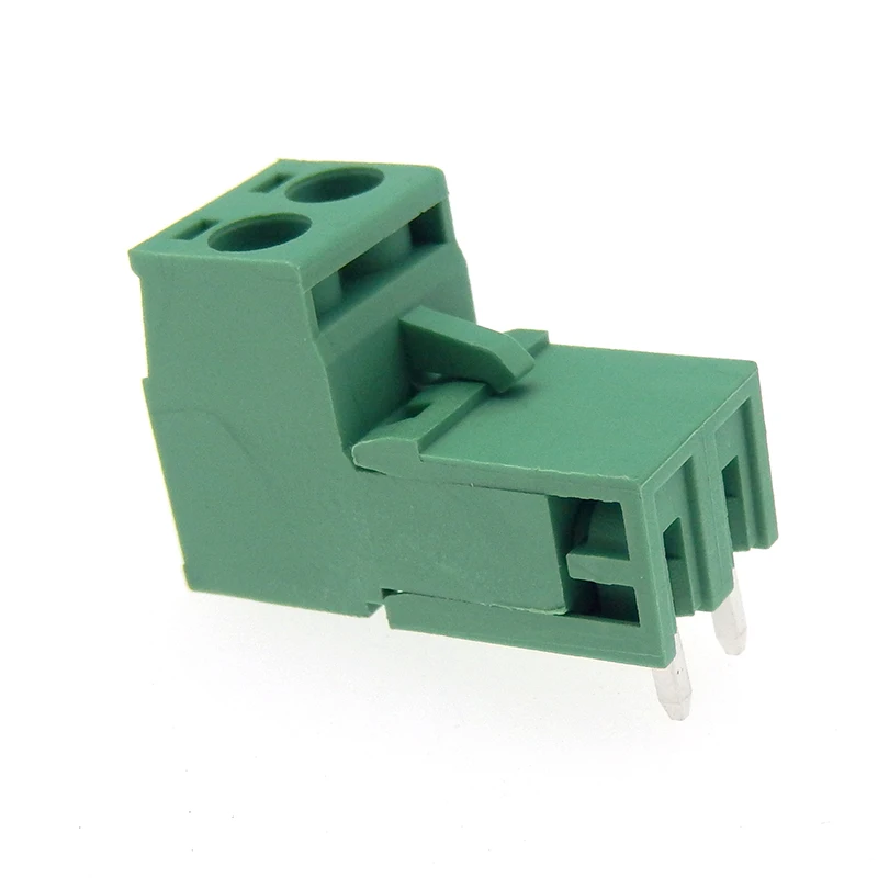 5SETS 2EDG 2pin 5.08MM pitch RIGHT ANGLE pluggable screw terminal block 5.08 2 pin PLUG TYPE pcb connector PLUG + SOCKET 300v