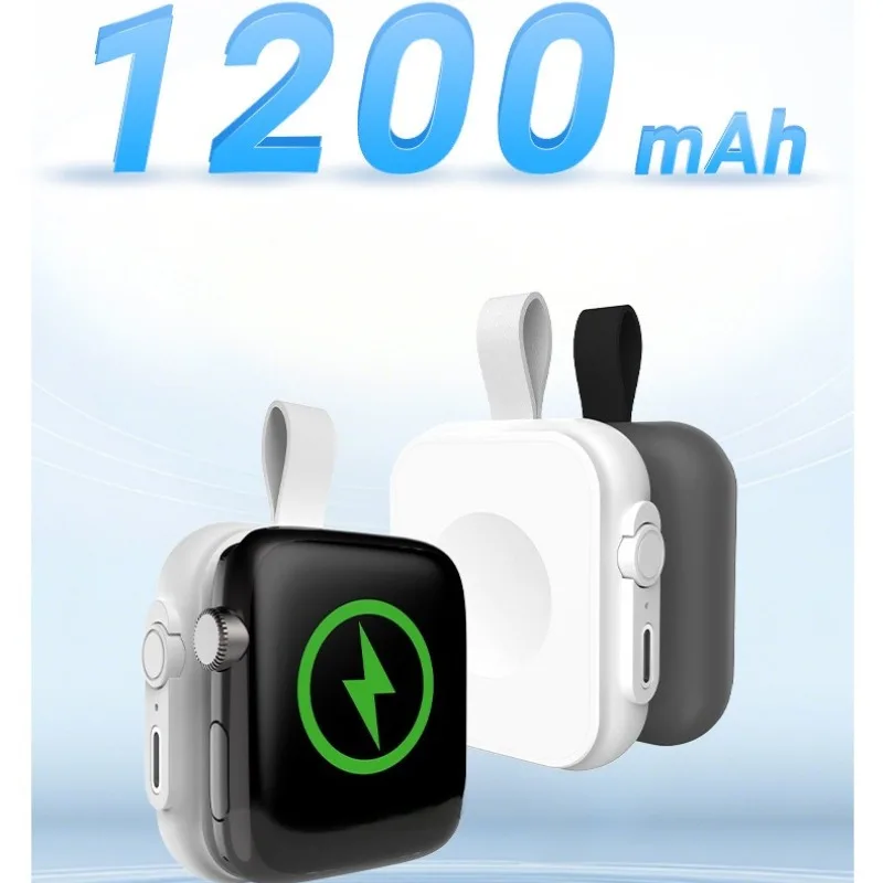 Model Mini Magnetic Wireless Power Bank 1200mAh Compatible with All for Apple Series Magnetic and Portable External Battery