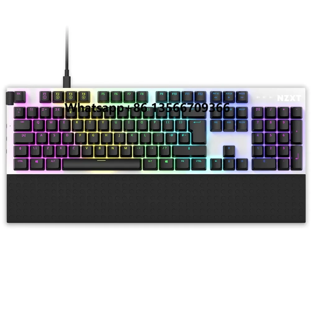 

New NZ-XT Function 104 Key Gaming Keyboard White Gaming Keyboard Black Mechanical Gaming RGB Keyboard