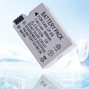 1900MAH 7.4V LP-E8 LP E8バッテリーLED CANON EOS 550D 600D 650D 700D X5 X5 X6I X7Iバッテリー用LEDデュアル充電器セット 8 Best Sales Canon 700Dオリジナルバッテリー-3