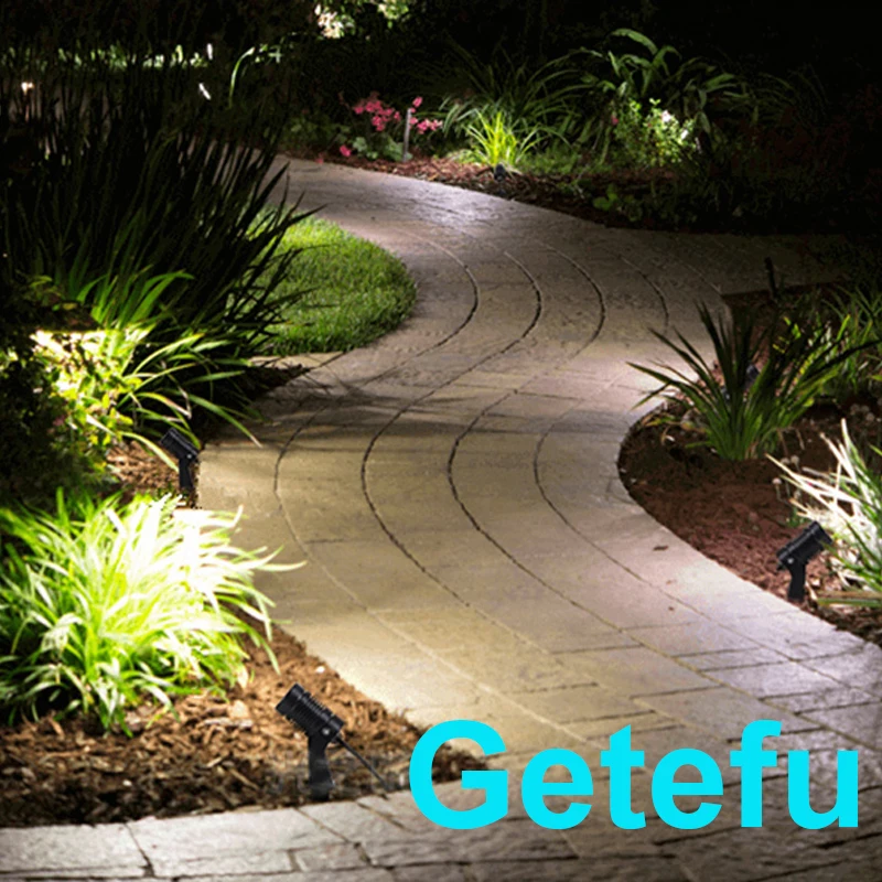 10er Pack neuen Stil Cob Garten Rasen Lampe Licht 220V 110V 12 V24V Outdoor LED Spike Licht 5W 7W Weg Landschaft wasserdichte Spot Glühbirnen – Detail 14