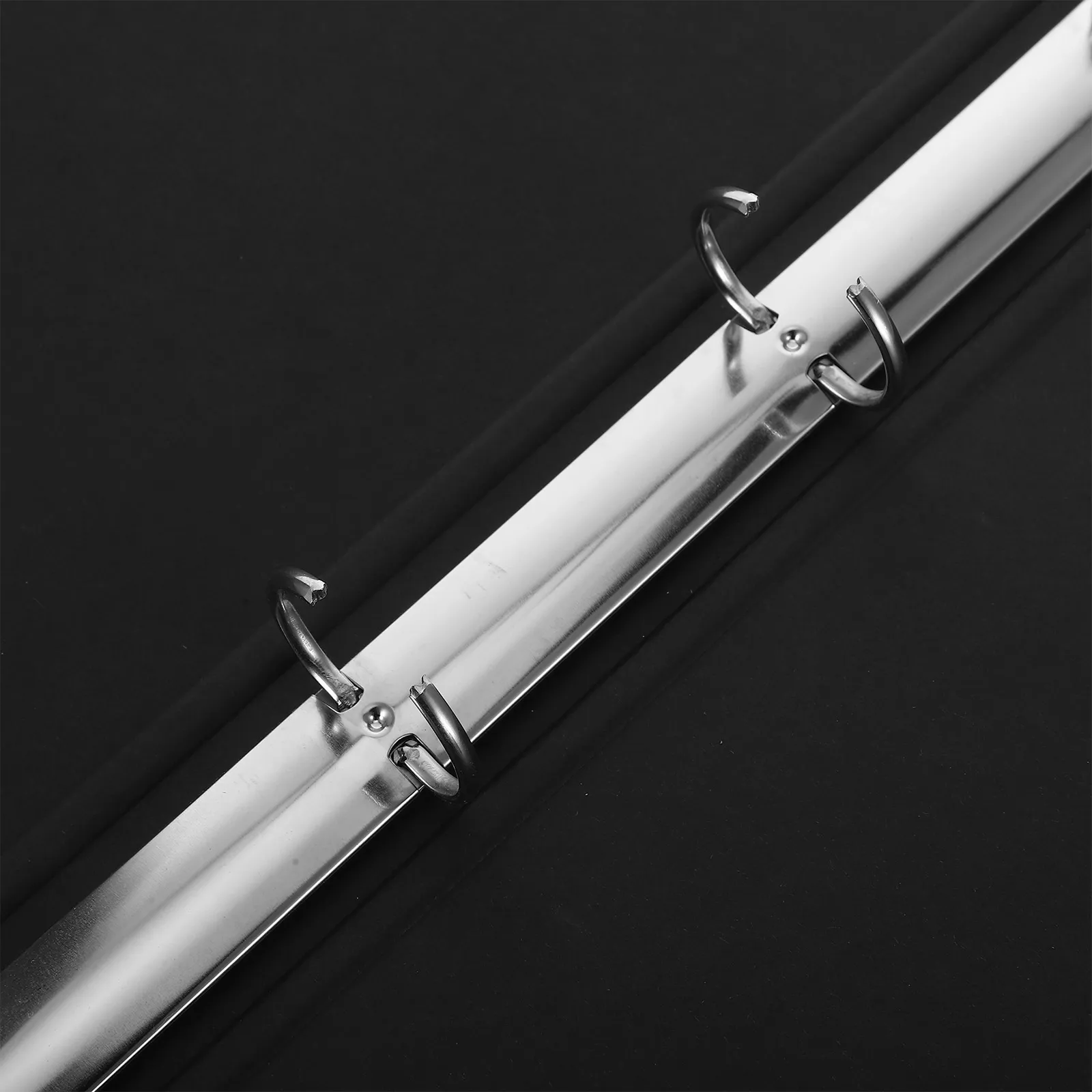 غطاء دفتر ملاحظات مقاس A4 مكون من 6 حلقات قابلة لإعادة الملء، واقي أوراق شجر فضفاضة، غلاف ورقي كرافت أسود، منظم مستندات