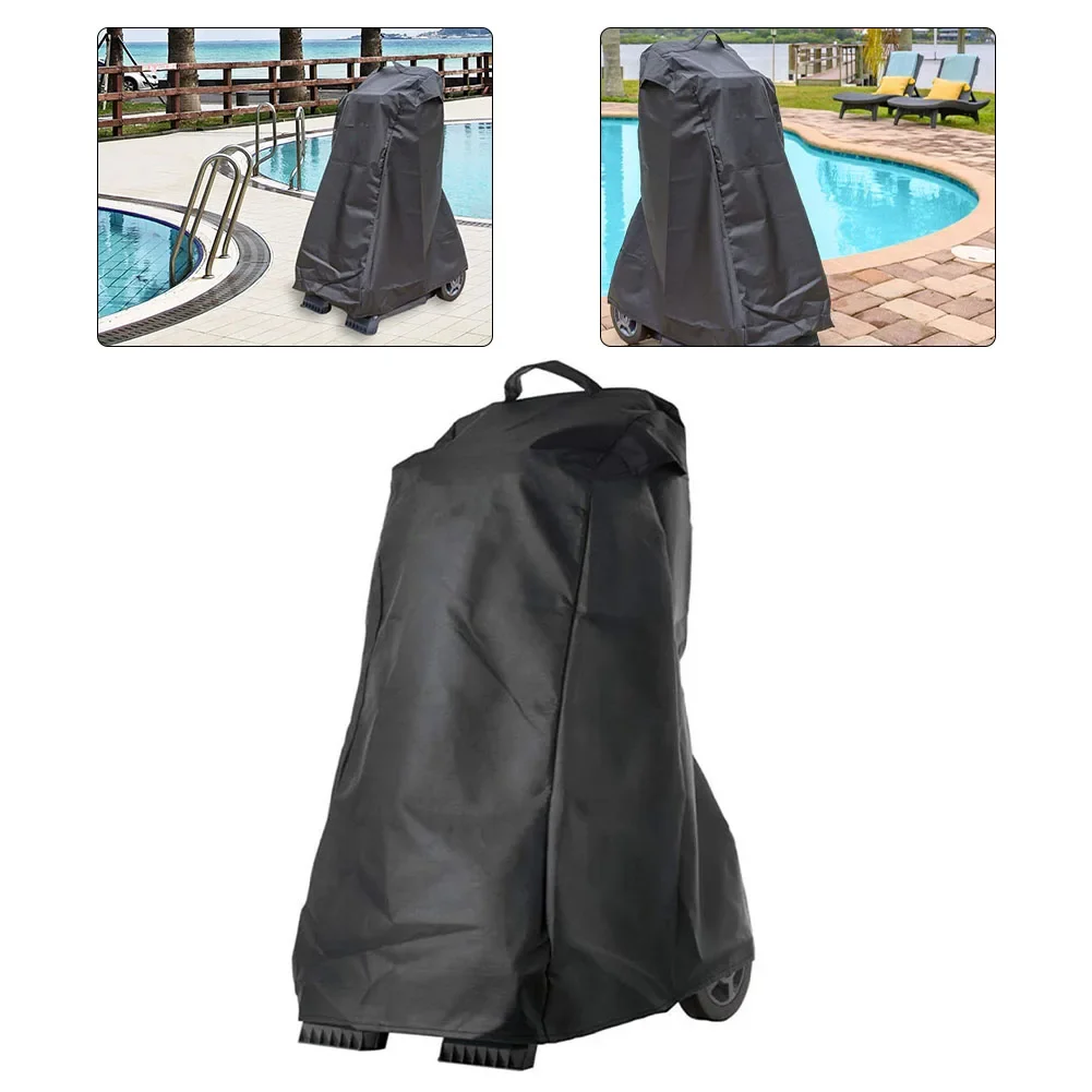 

Compact Storage Pool Cover Black Cover Color: Black Robotic Cleaner Protection 210D Oxford Cloth 420D Oxford Cloth