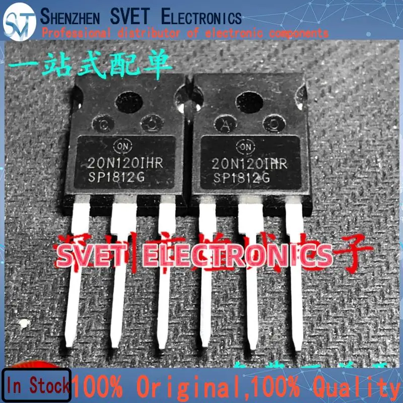 10PCS-50PCS  20N120IHR NGTB20N120IHRWG TO-247 1200V 20A   Original In Stock Fast shipping