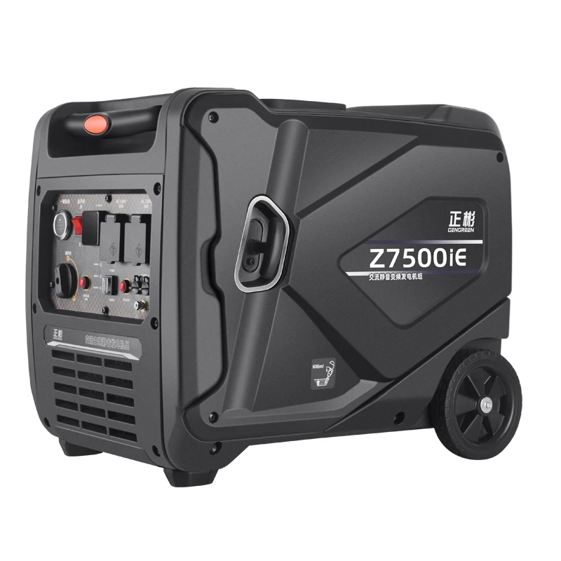 Smart Portable Pure Sine Wave 5Kw 5Kva 5000W 5.5KW Super Silent Portable Digital Inverter  Generator for Home
