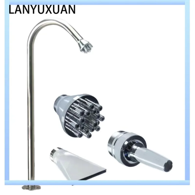 

Factory Supply Swimming Pool Accessories Massage Water Nozzle Stainless Steel Pool Phoenix Tail Shower Nozzle