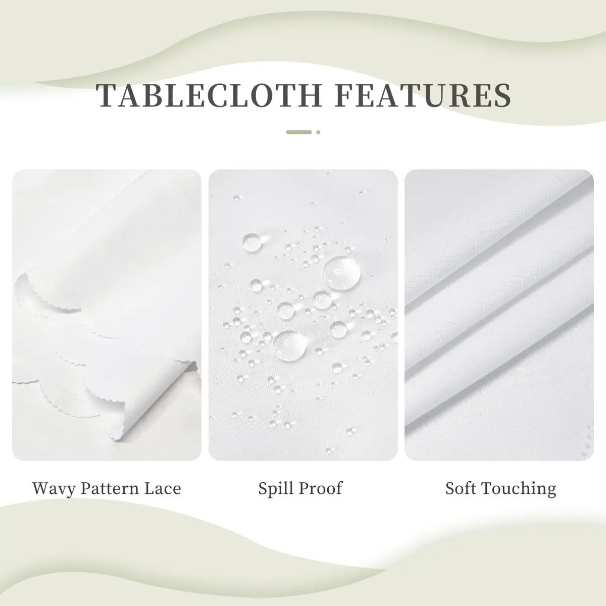 Rectangular Tablecloth Tablecloth Fit 40\