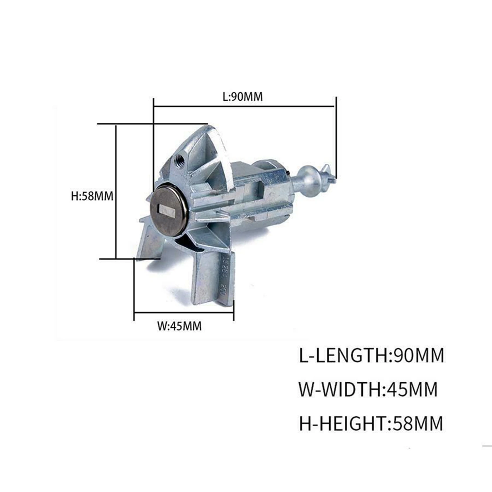 

ABHY-For -BMW E53 X5 2000-2006 Left Driver Side Door Lock Barrel 5121 7 035 421 51217035421