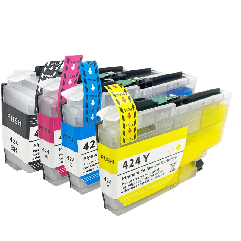 

Compatible LC424 Standard Ink Cartridge for Brother 424 DCP-J1200DW DCP-J1200W DCP-J1200WE - Replacement Printer Cartridge