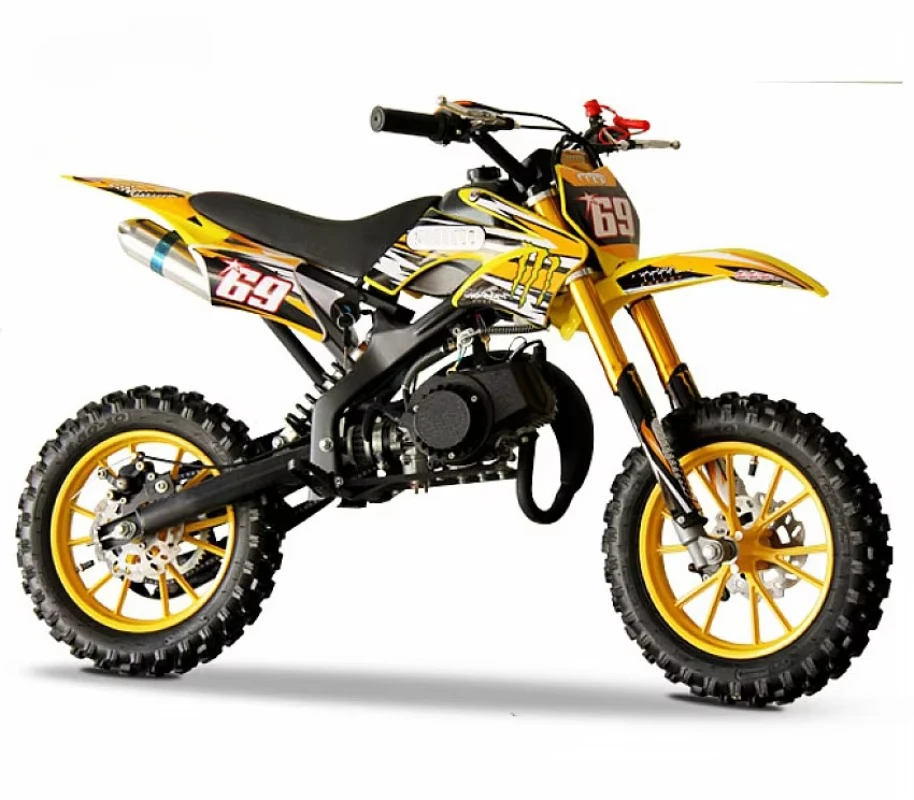 49cc Dirt Bike 50cc 2stroke Kids Petrol High Quality Cross Mini Moto Motard Dirt Bike