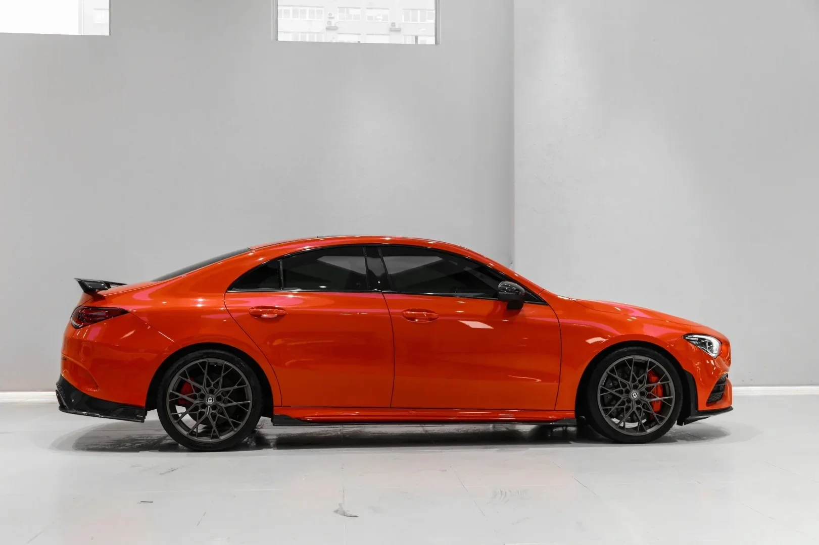 Carlis car film color change TPU Lava Orange car color modification film