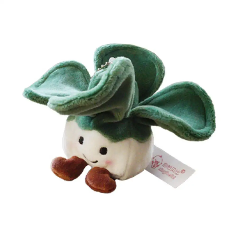 Cabbage Corn Green Onion Cauliflower Bamboo Shoot Soft Plush Toy Pendant Gifts Plush Keychain Vegetable Stuffed Plush Doll Toy