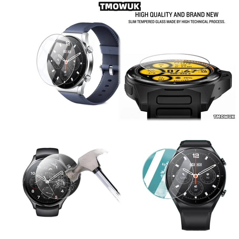 

For Xiaomi Watch S1 S3 Pro S4 Sport Best - Selling Tempered Glass Screen Protector: HD Anti - Scratch 9H Hardness Ultra - Thi