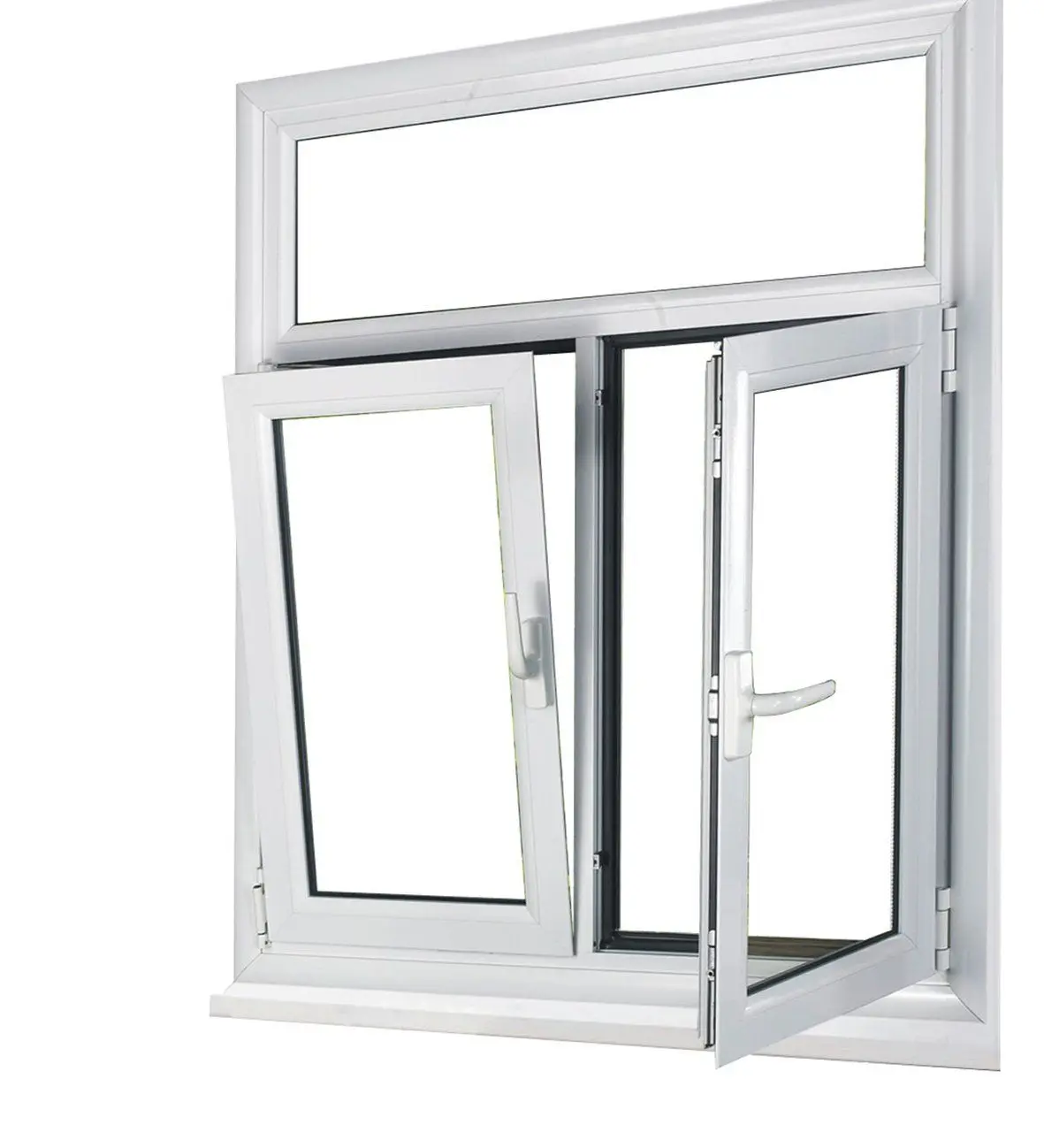 Heat Insulation Casement Windows High Quality Modern Home Custom Wholesale Aluminium Metal Frame Double Glazed Awning Window