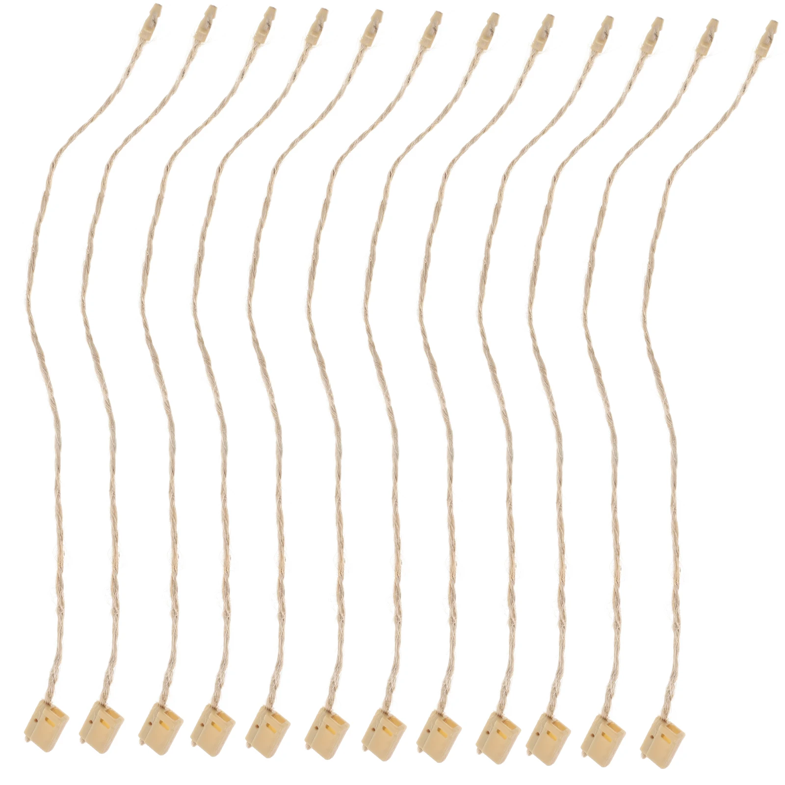 

100pcs Ball Clothing Accessory Price Pins Hanging Rope Stakes Natural Hemp Twine for Present Tags Ornaments Hangers DIY Crafts