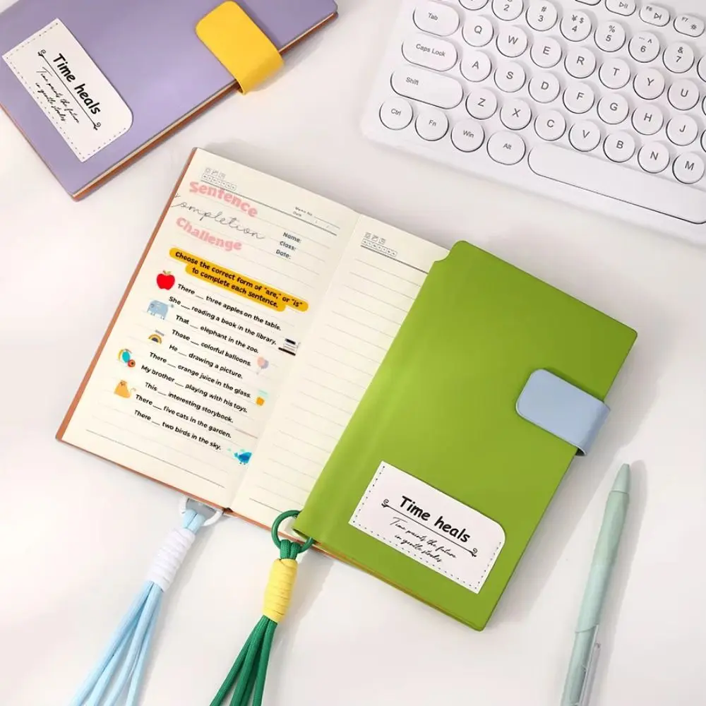 Portable Small notebook Smooth Writing Thick Paper Diary notebook Lovely Color Options Mini Daily Agenda Notebook