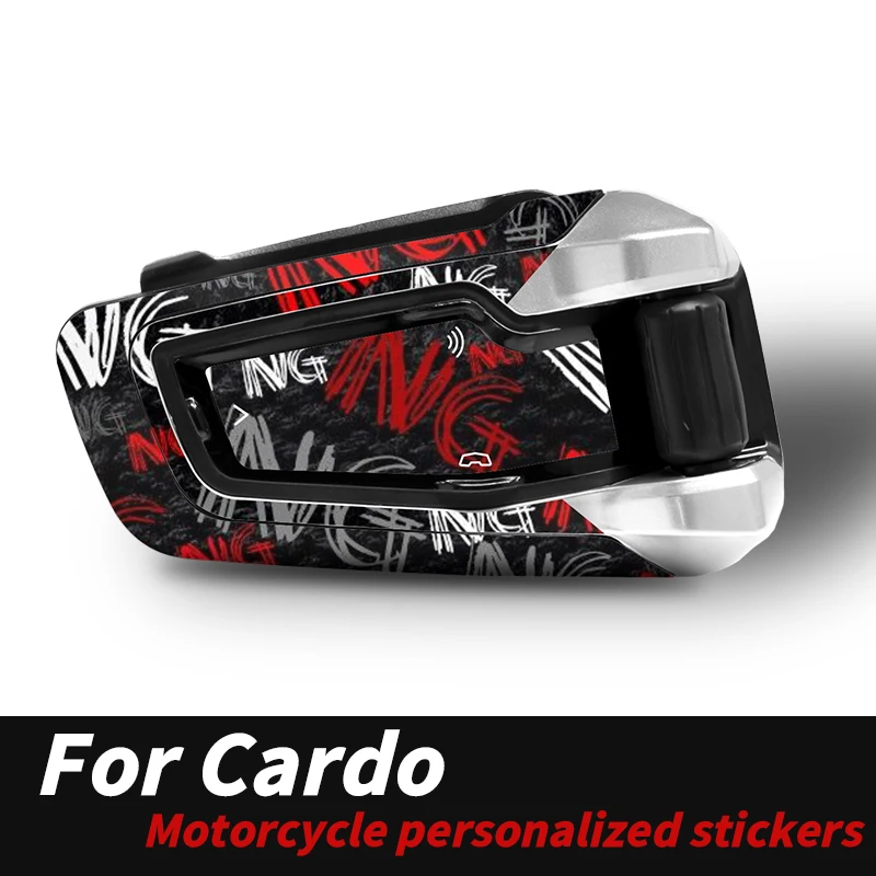 

Used For Cardo Generation Bluetooth Headset Durable Anti-Scratch Long Life Motorcycle Stickers Accessories