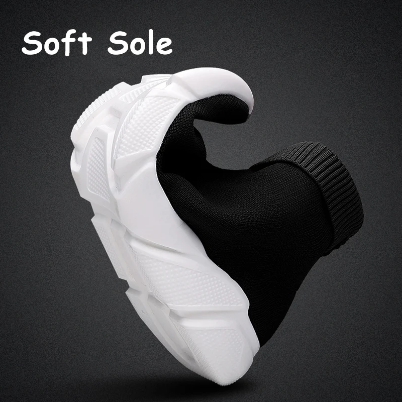 MWY Women Casual Vulcanize Shoes Wedge Platform Slip on Socks Shoes Unisex Sneakers Man Black Breathable Shoes zapatillas mujer